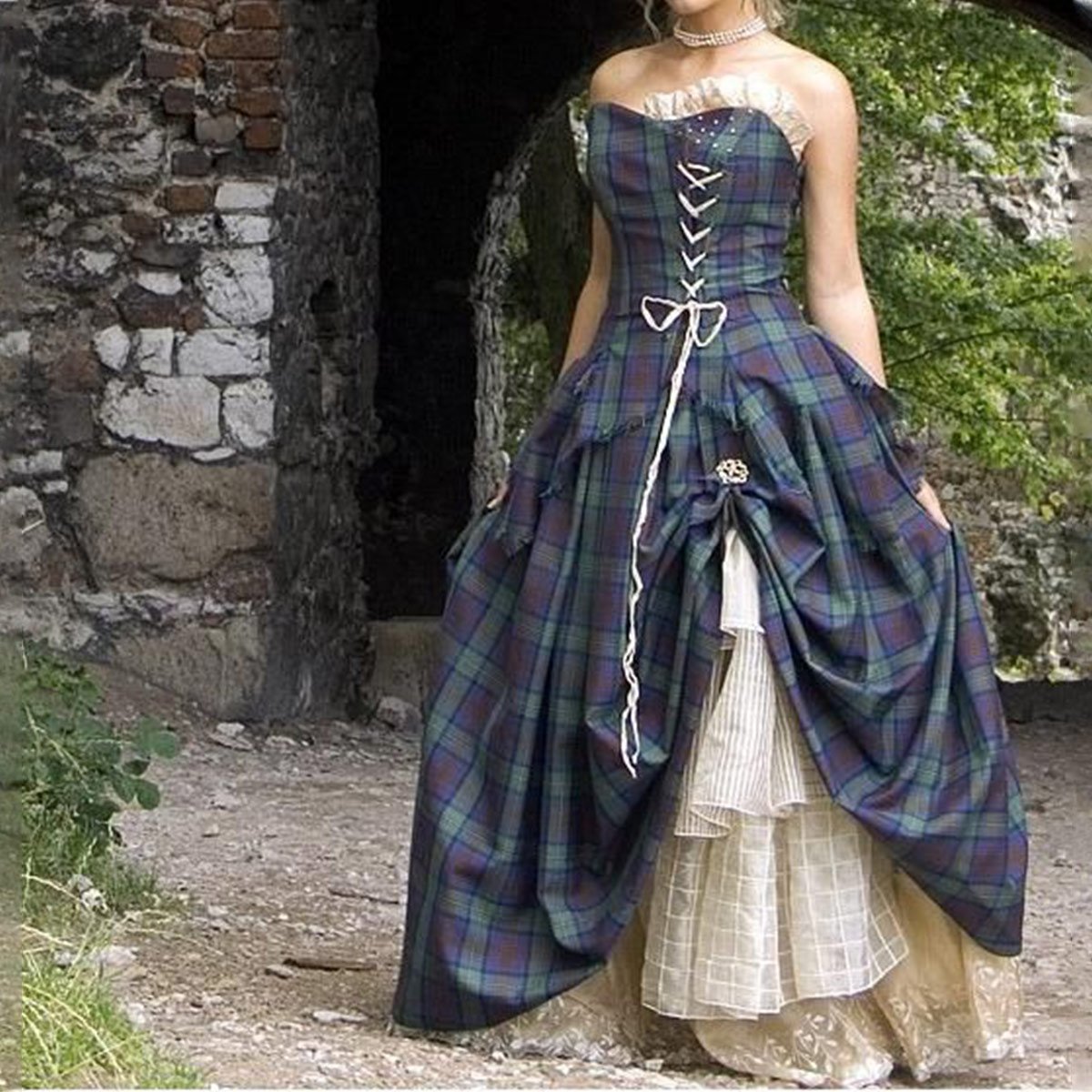 Tartan Wedding Dress Bella House Of Scotland Tartan Wedding Dress Bella House Of Scotland