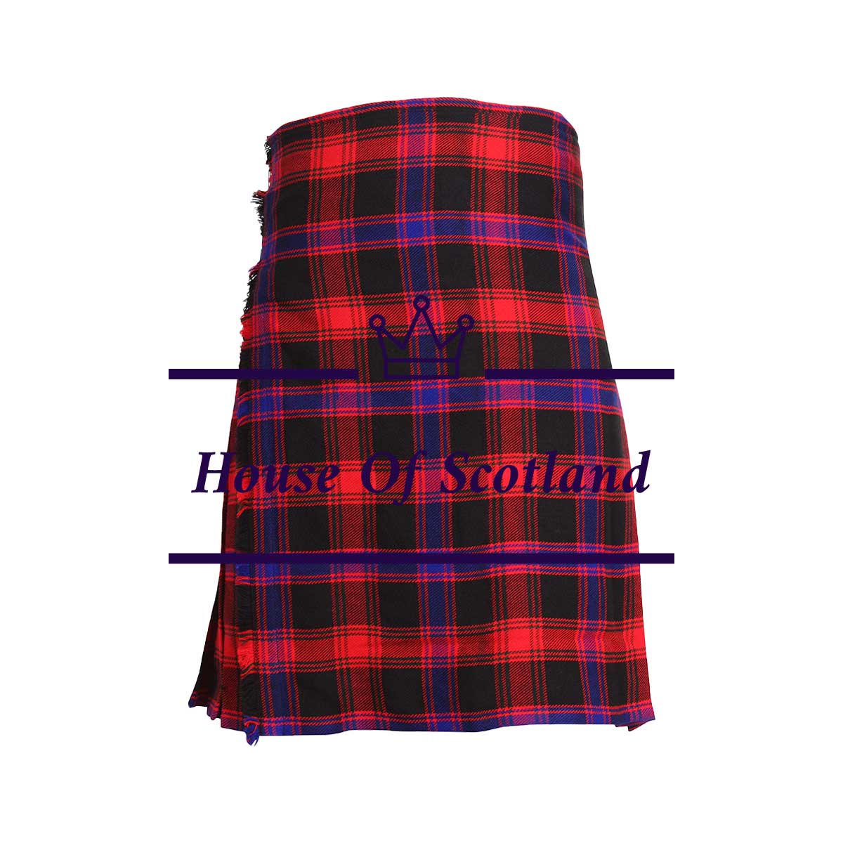 Broun Tartan Scottish 8 Yard Kilt