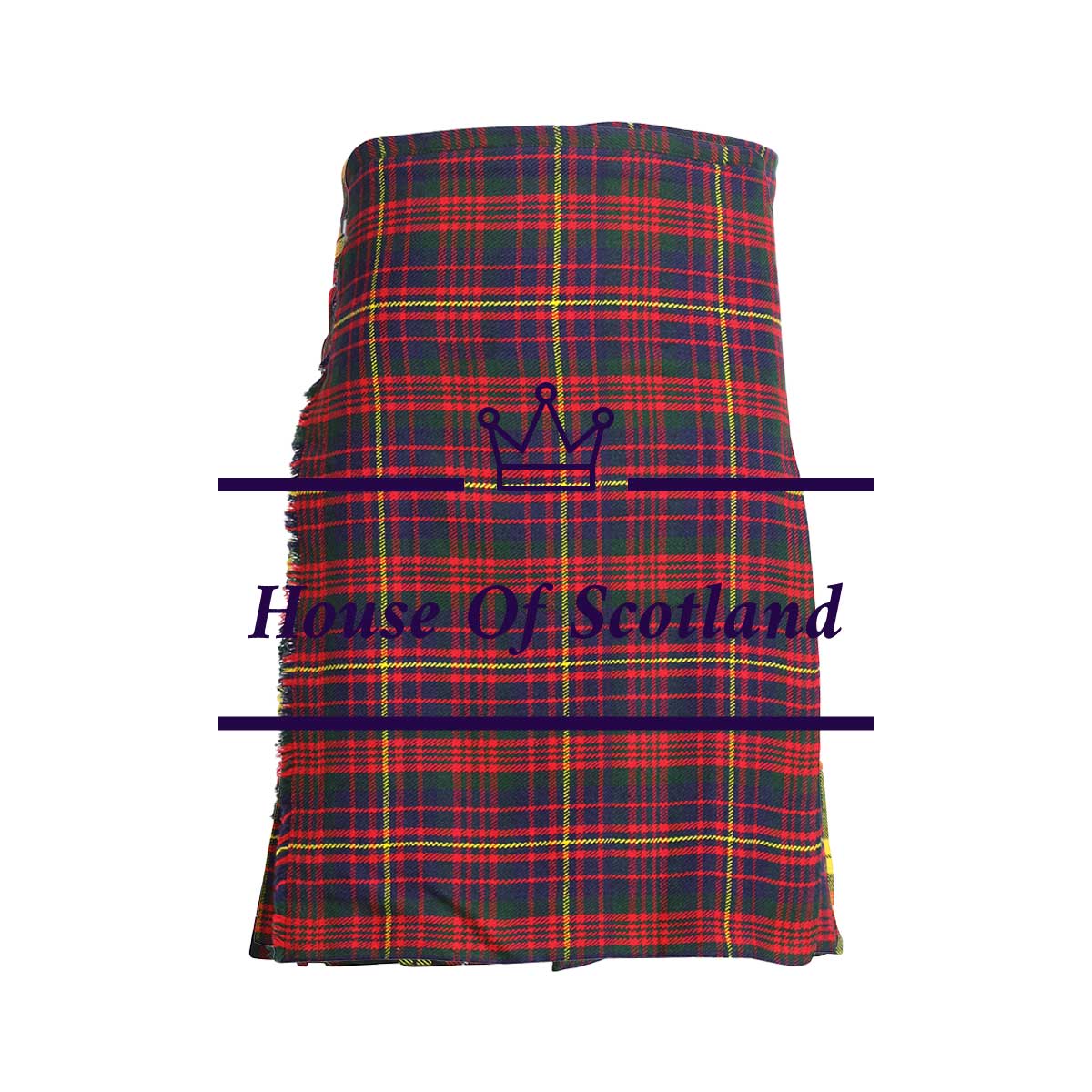 house-of-scotland-cameron-of-erracht-modern-tartan-scottish-8-yard-Kilt-light-weight-front