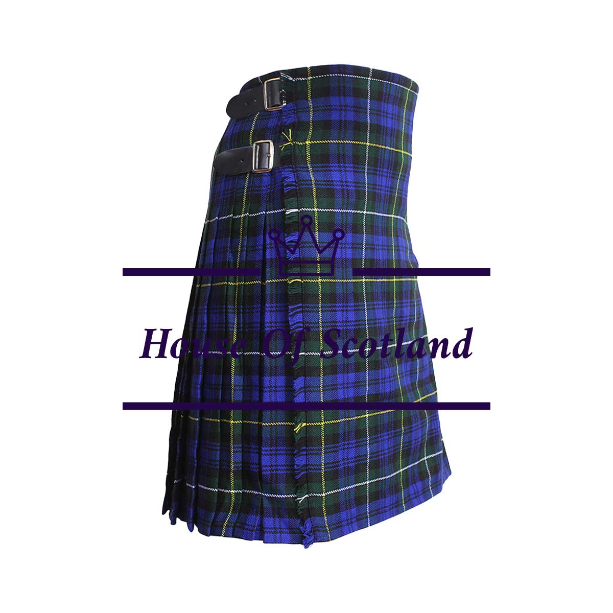 house-of-scotland-campbell-of-argyll-tartan-scottish-8-yard-Kilt-light-weight-side