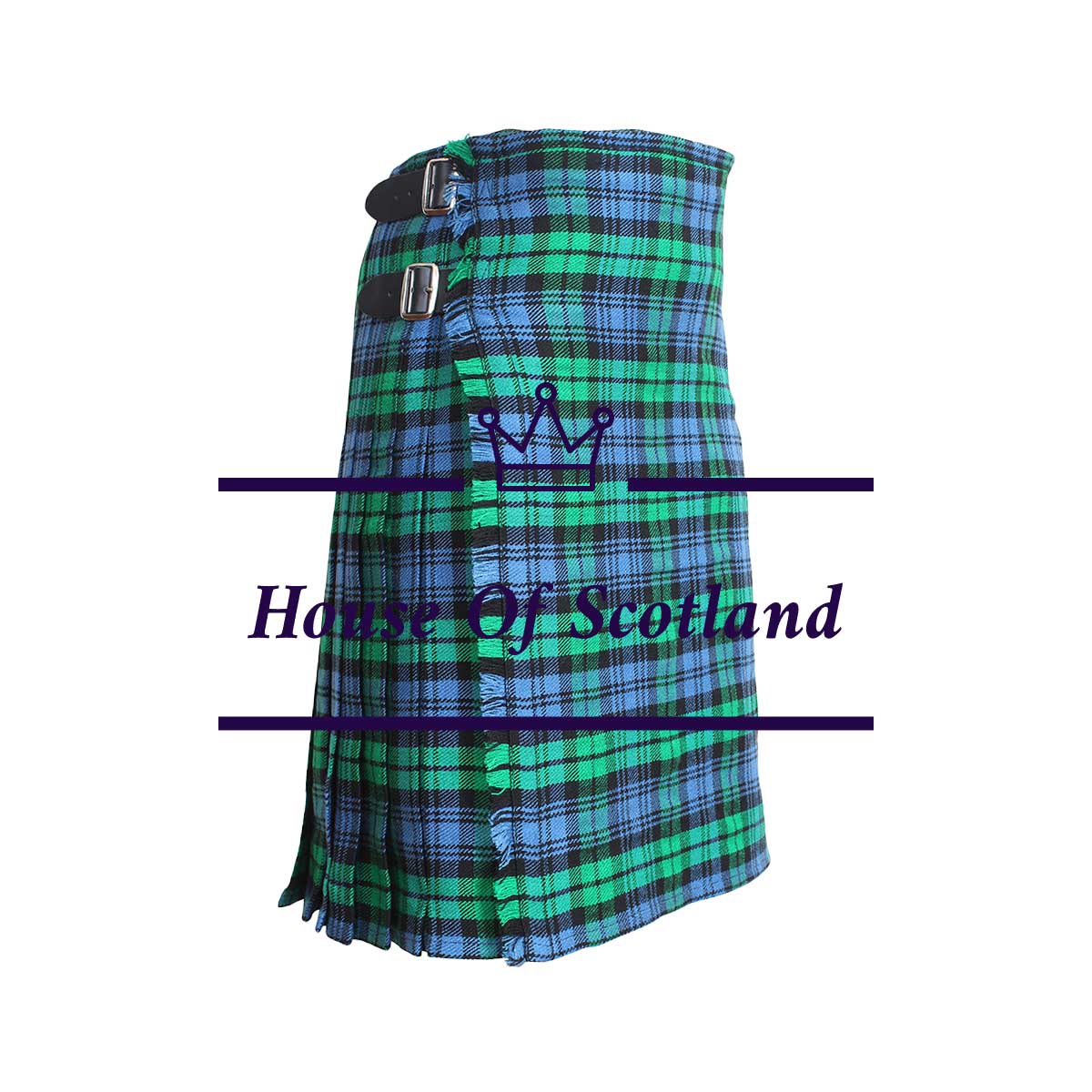 house-of-scotland-campbell-old-ancient-tartan-scottish-8-yard-Kilt-light-weight-side