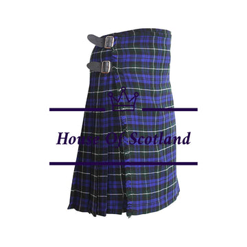 house-of-scotland-clan-campbell-tartan-scottish-8-yard-Kilt-light-weight-front