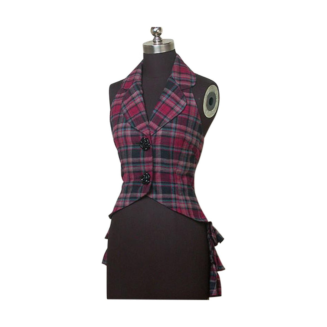 Scottish Tartan Slim Blouse or Vest Lolita With 90+ Tartans In Stock - House Of Scotland