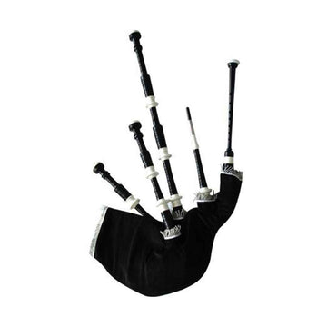 African Blackwood Great Highland Bagpipe Fully Imitation Ivory Fittings - House Of Scotland
