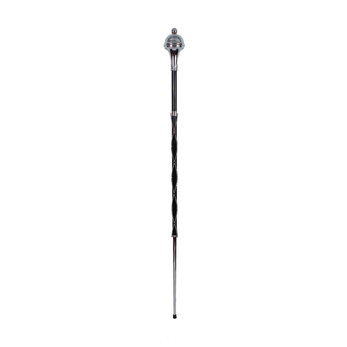 Drum Major Mace or Stave Chrome Plain Head Ball Top - House Of Scotland