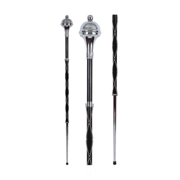 Drum Major Mace or Stave Chrome Plain Head Ball Top - House Of Scotland