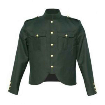 Gabardine Police Jacket Rifle Green - House Of Scotland