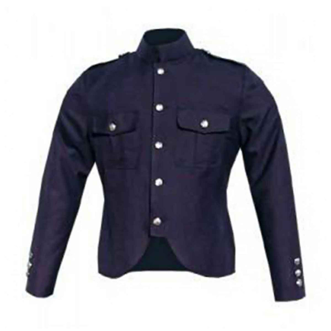 Gabardine Police Jacket Navy Blue - House Of Scotland