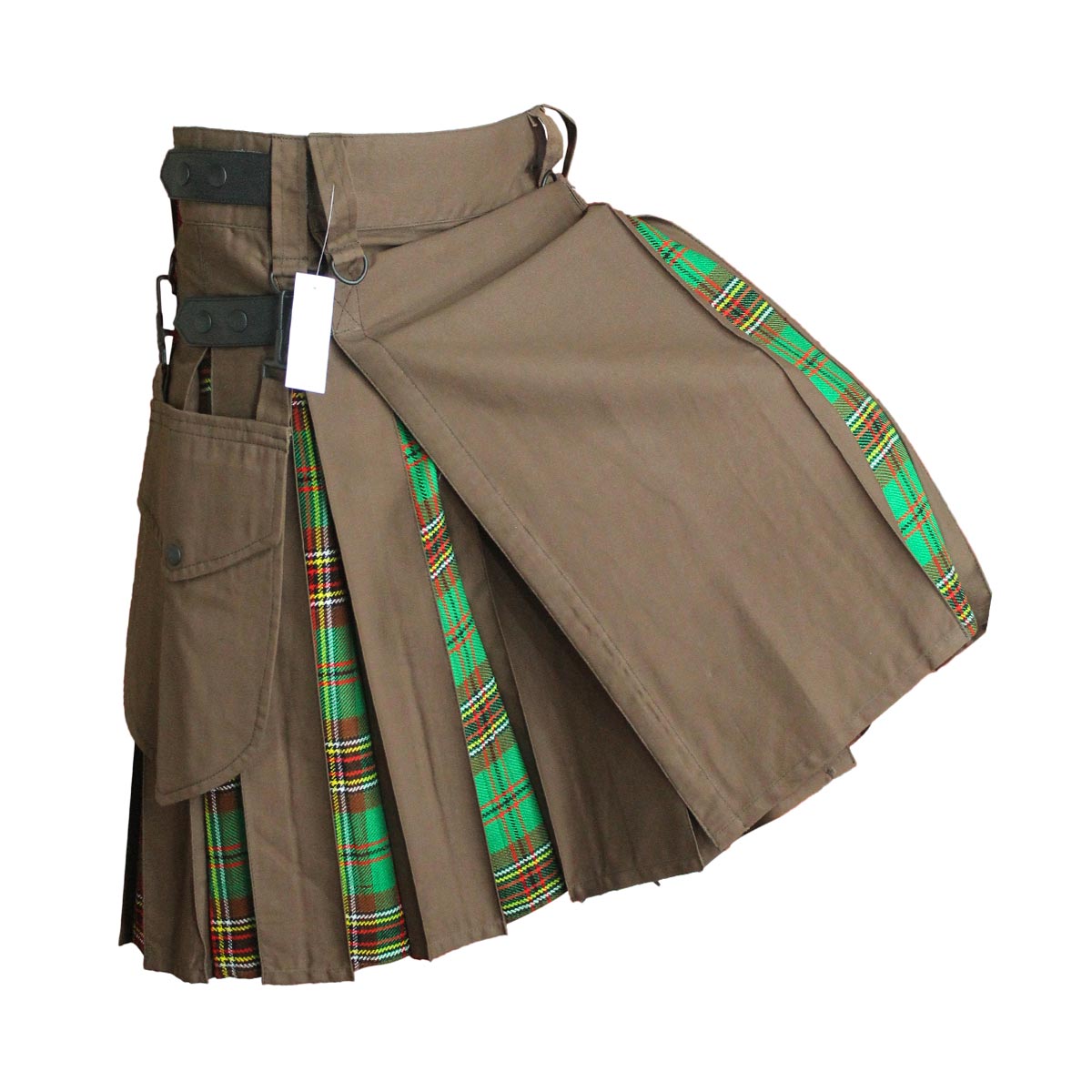 house-of-scotland-heavy-cotton-hybrid-kilt-with-tara-murphy-tartan-pose