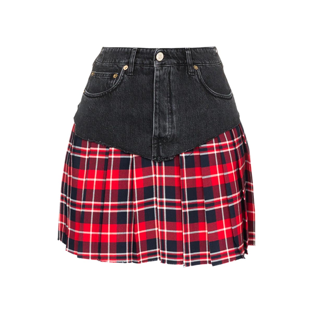 house-of-scotland-ladies-denim-and-tartan-kilt-or-skirt-with-macfarlane-tartan