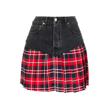 house-of-scotland-ladies-denim-and-tartan-kilt-or-skirt-with-macfarlane-tartan