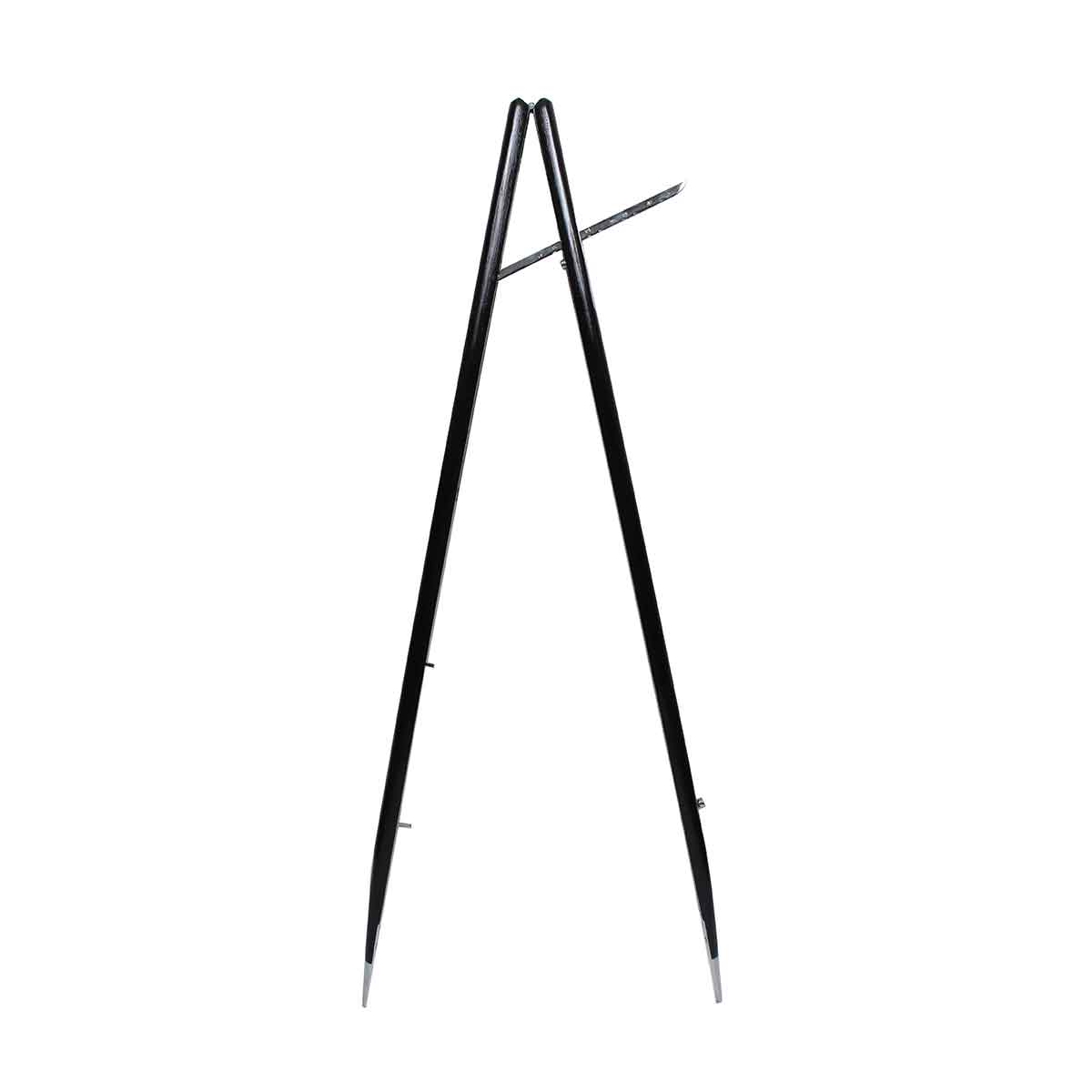 Military Pace Stick Black Color Chrome Fittings - House Of Scotland