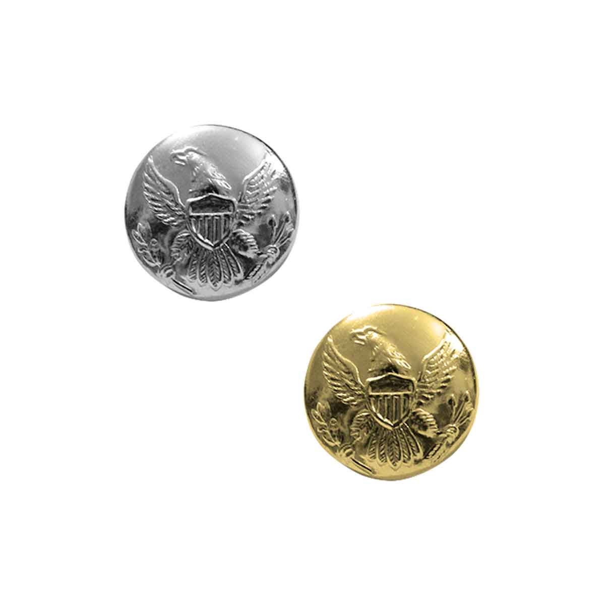 US Eagle Uniform Buttons 12 Pieces - House Of Scotland