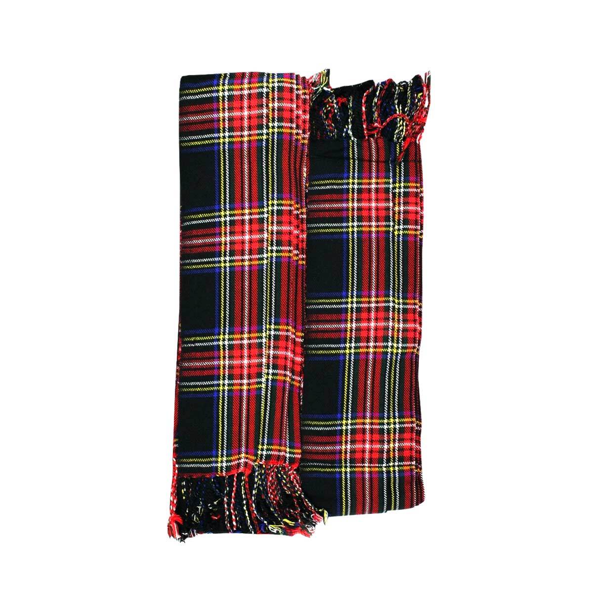 house-of-scotland-piper-plaid-black-stewart-tartan-heavy-weight