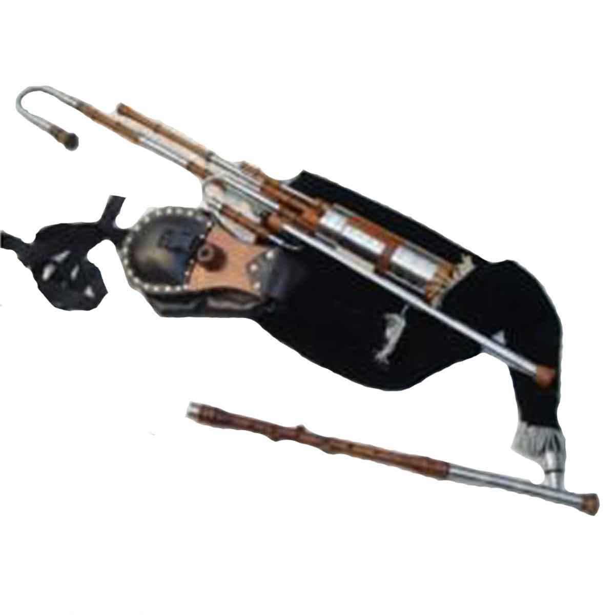 Rosewood Uilleann Full Set With Regulators - House Of Scotland