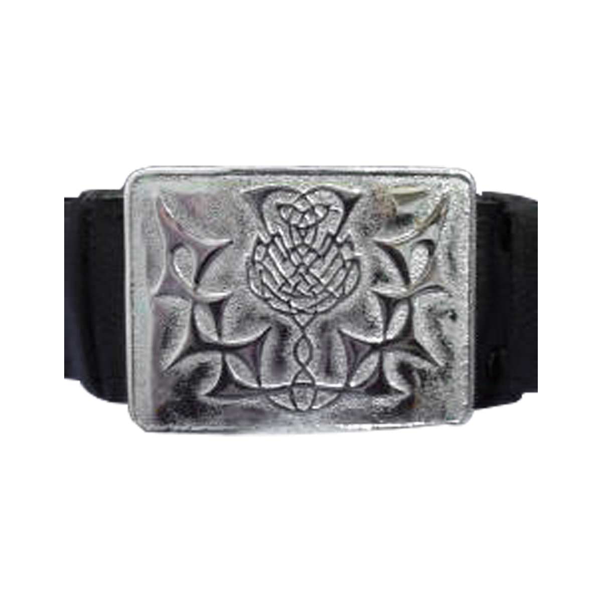 house-of-scotland-velcro-adjustable-scottish-thistle-flower-kilt-waist-buckle-with-belt