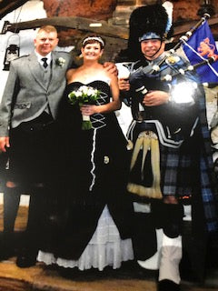 Tartan Wedding Dress Bella